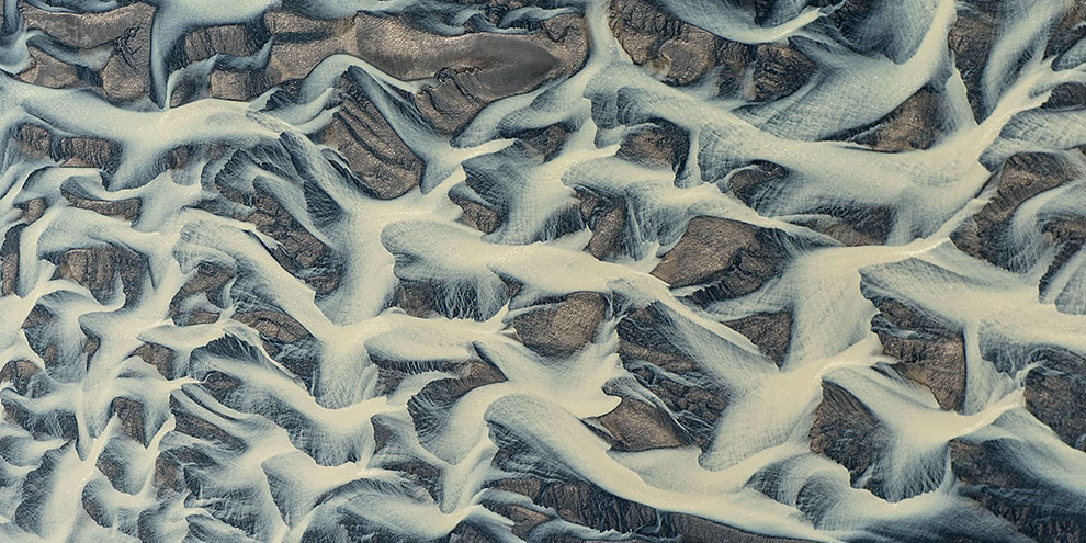 Aerial - Iceland Rivers / Аерофотосьемка - Реки Исландии